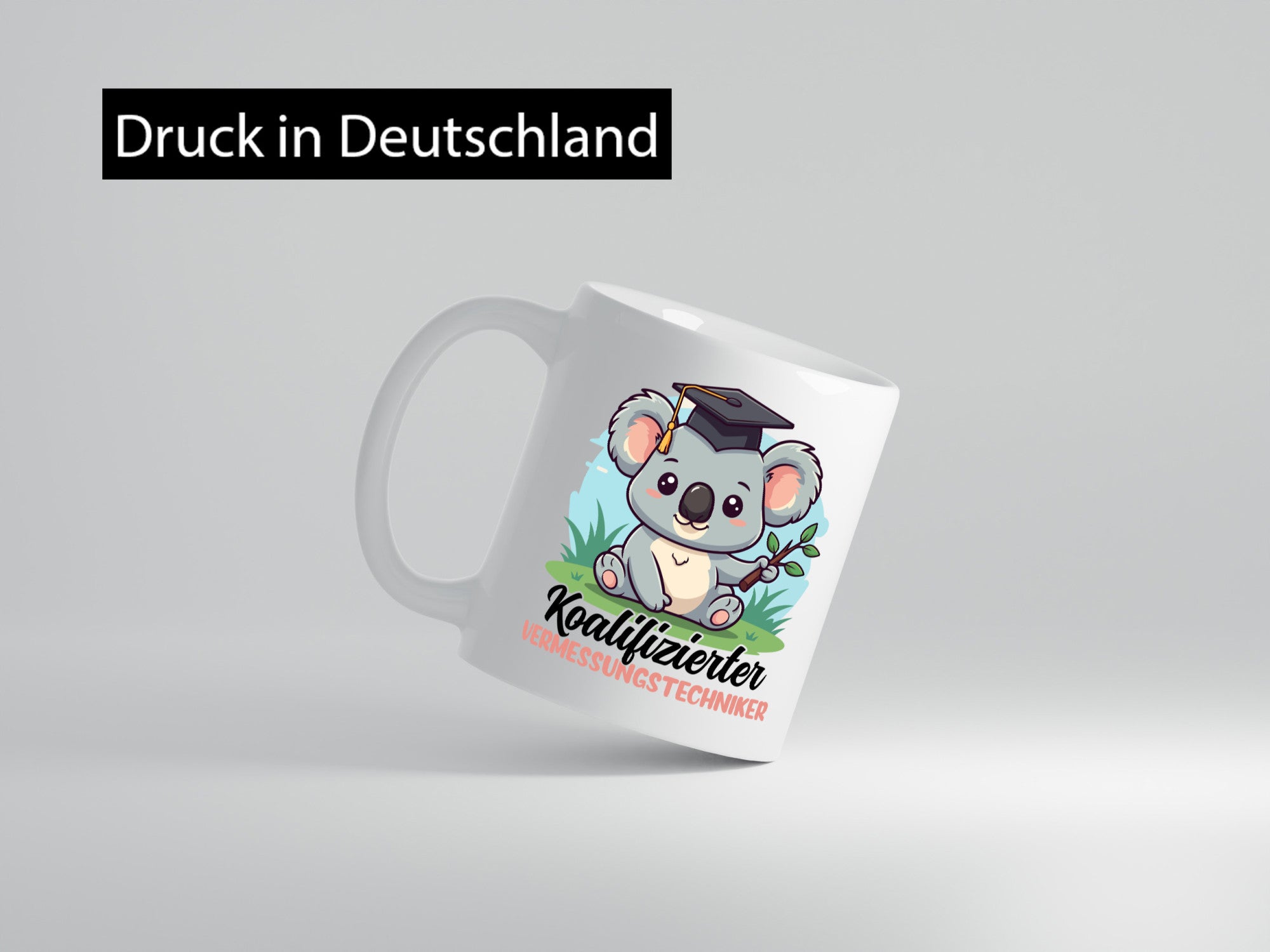 Koalifizierter Vermessungstechniker | Techniker lustiger Spruch Geschenk Humor