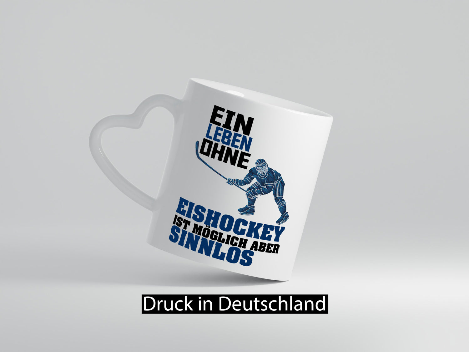 Eishockey | Eishockeyspieler Tasse Eishockeyfan lustiger Spruch Geschenk Humor