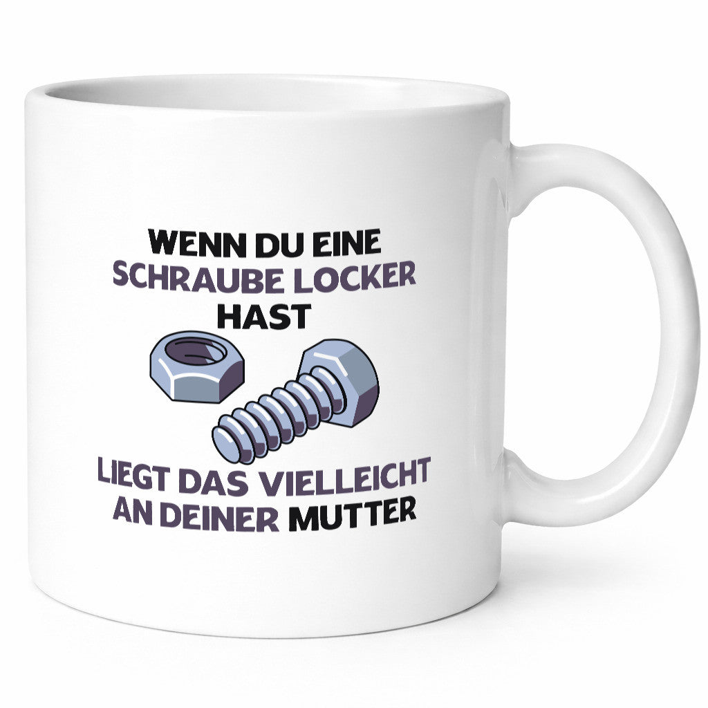 Schraube Locker vielleicht an deiner Mutter | Muttertag Geschenkidee Familie