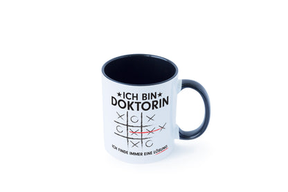 Lösung finden: Doktorin | Doktorand Doktortitel v2 lustig Humor Geschenkidee