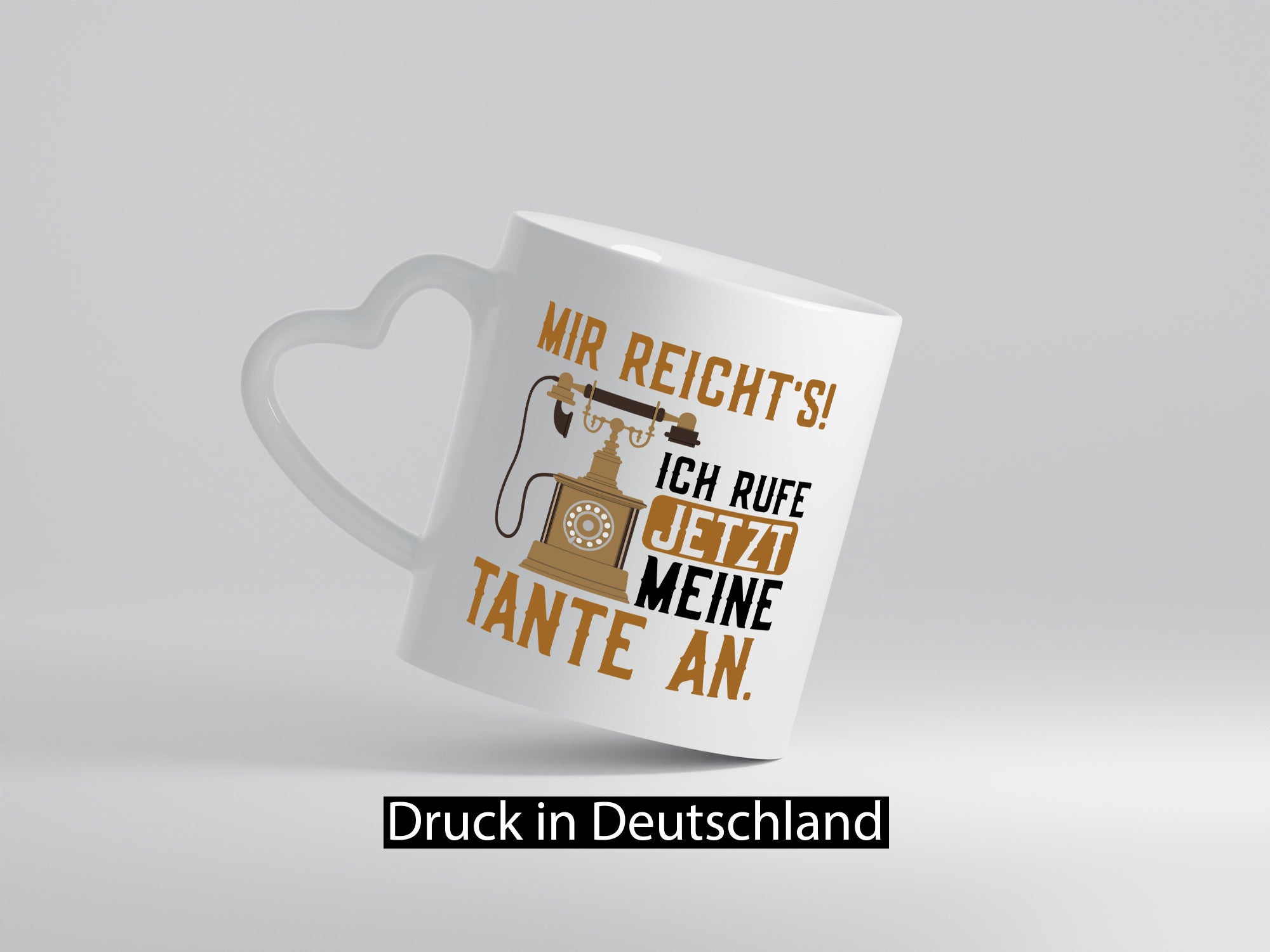 Mir reichts! Ich rufe meine Tante an | Familie lustig Geschenkidee Geschenk