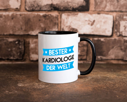 Bester Kardiologe | Kardiologie Geschenk Humor Geschenkidee lustiger Spruch Tasse