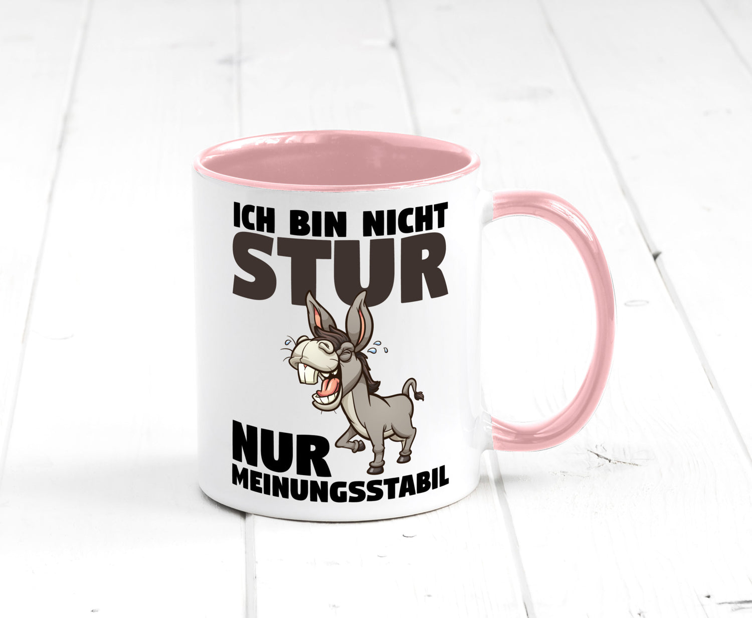Sturer Esel | Sturkopf Tasse Dickkopf Spruch Humor lustiger Geschenk