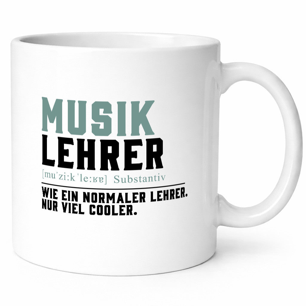 Musiklehrer | Lehrer Unterricht Lieblingslehrer Geschenkidee Humor Tasse