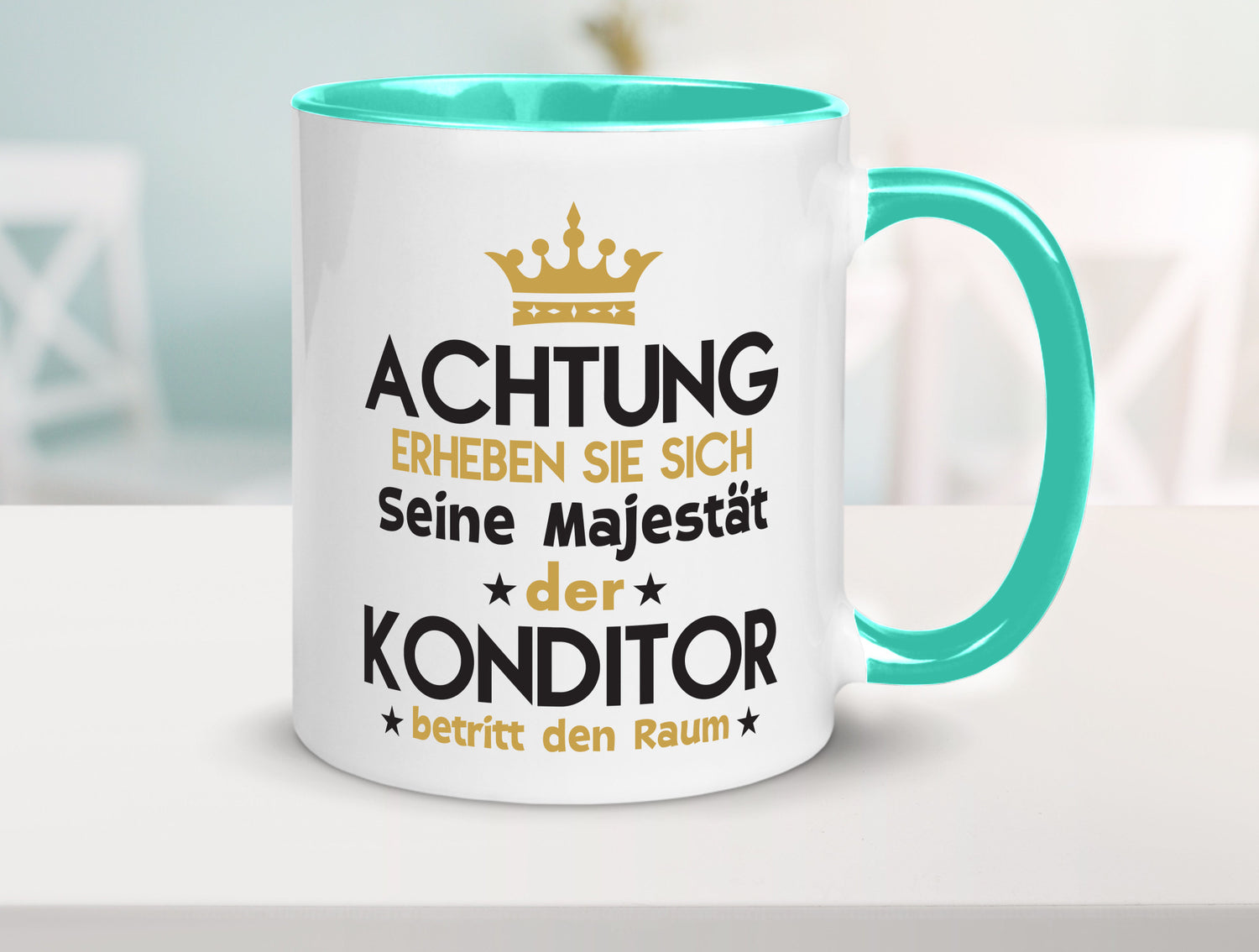 Seine Majestät Konditor | Konditorei Geschenkidee Humor Tasse