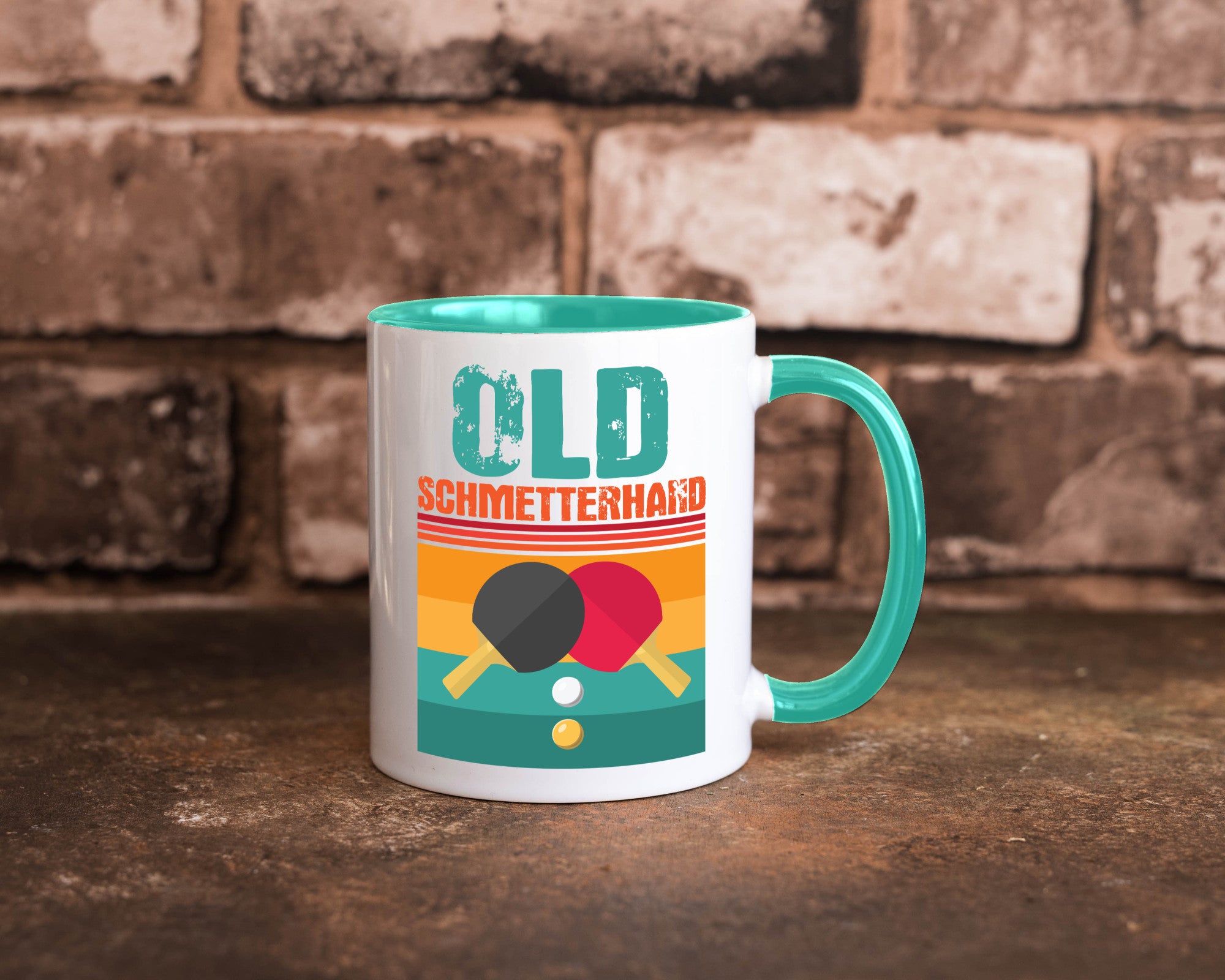 Tischtennis Tasse Humor Geschenkidee