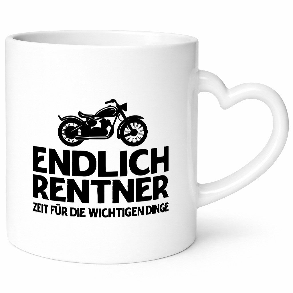 Endlich Rentner zeit fürs Motorrad | Biker Ruhestand Geschenkidee Jubiläum