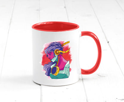 Zeichnung | Kunst Tasse Frauen Motiv cooles Design Humor Geschenkidee