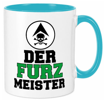 Der Furz Meister | Männer Tasse derber Humor Furzen lustiger Spruch Geschenk