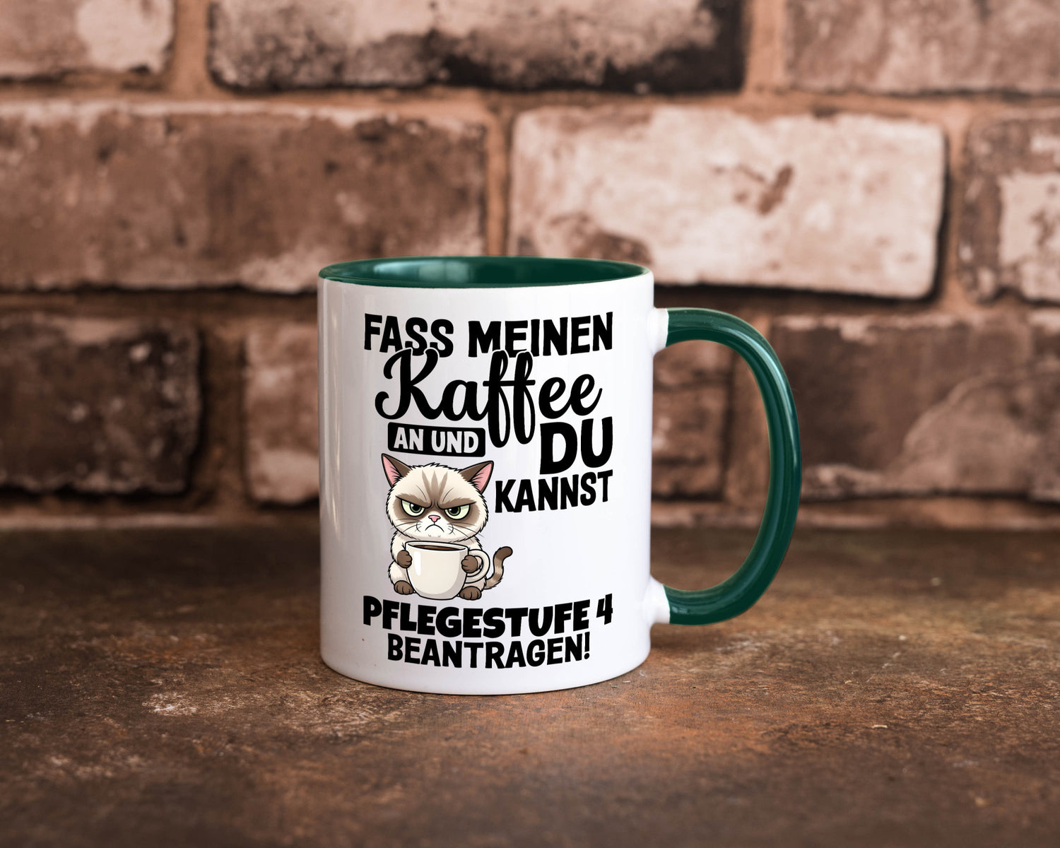 Fass meinen Kaffee an | Pflegestufe 4 Krankenschwester v3 Geschenkidee Humor