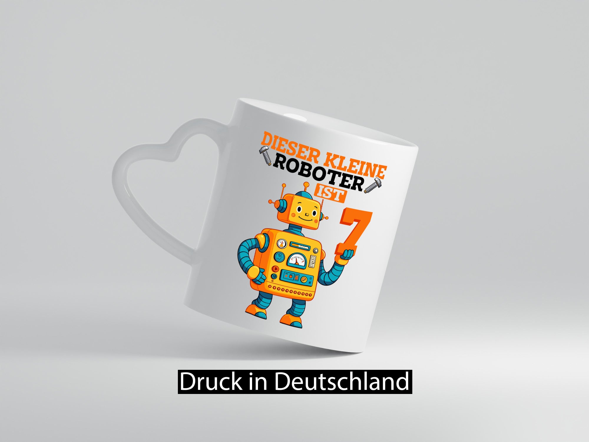 7. Geburtstag | 7 Jahre Roboter Junge Geschenk Geschenkidee lustiger Spruch