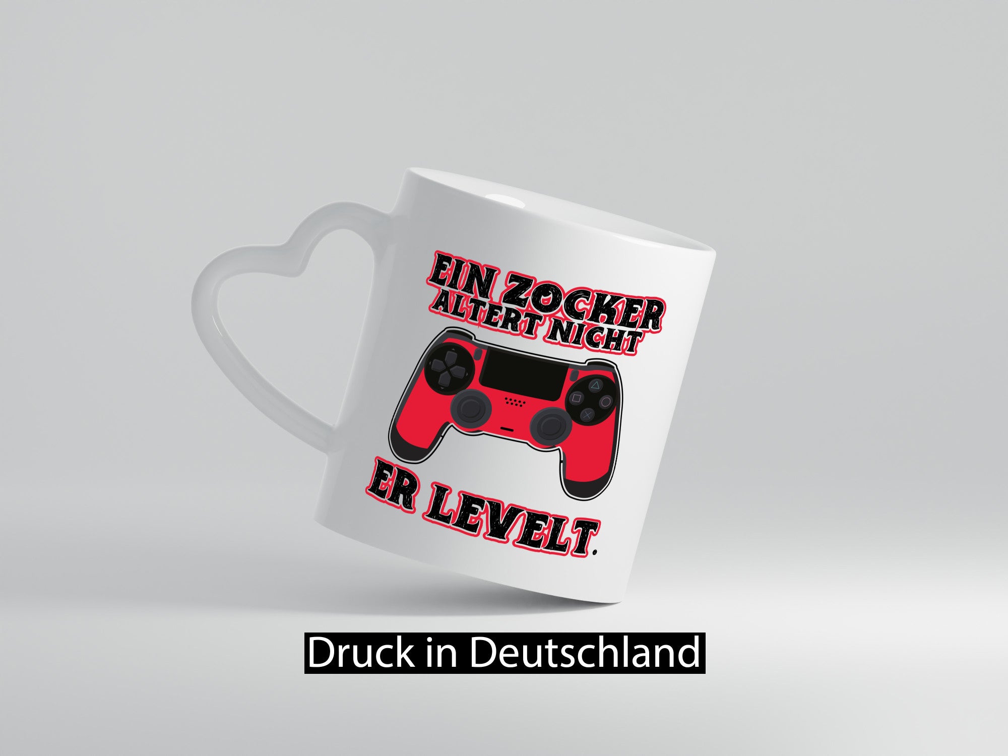Zocker altern nicht Geschenk Humor Geschenkidee lustiger Spruch Tasse