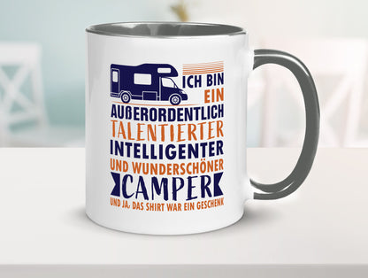 Talentierter | Intelligenter Wunderschöner Camper lustiger Spruch Geschenk