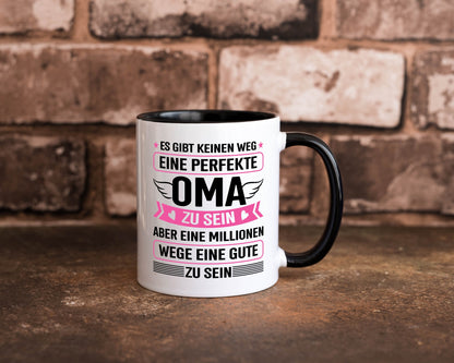 Ich bin eine gute Oma | Großmutter Beste der Welt lustiger Spruch Geschenk Tasse