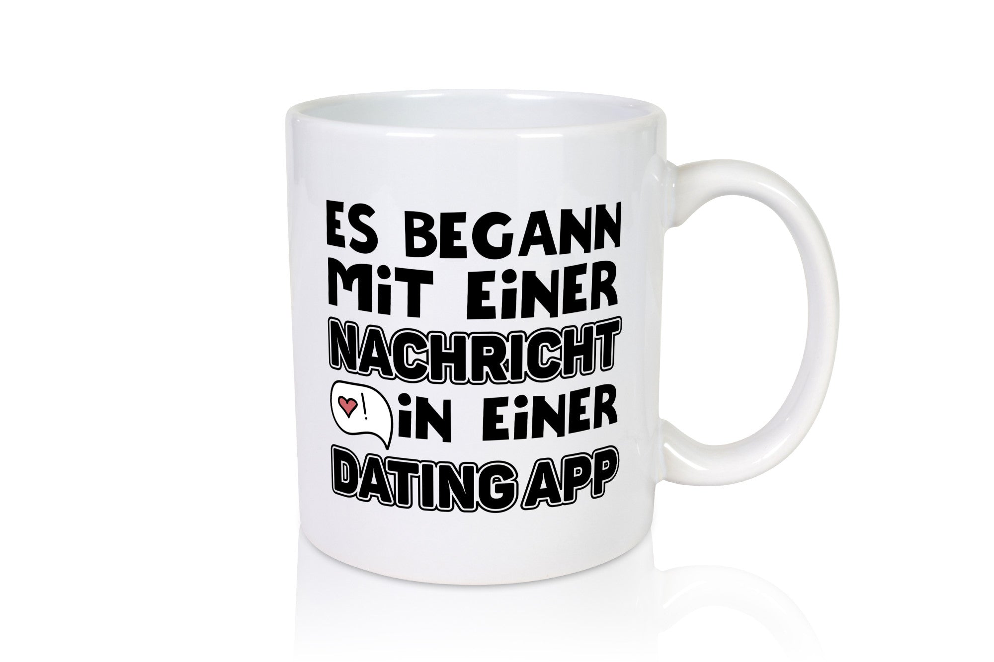 Dating App | Pärchen Tasse Online Liebe Beziehung lustig Humor Geschenkidee