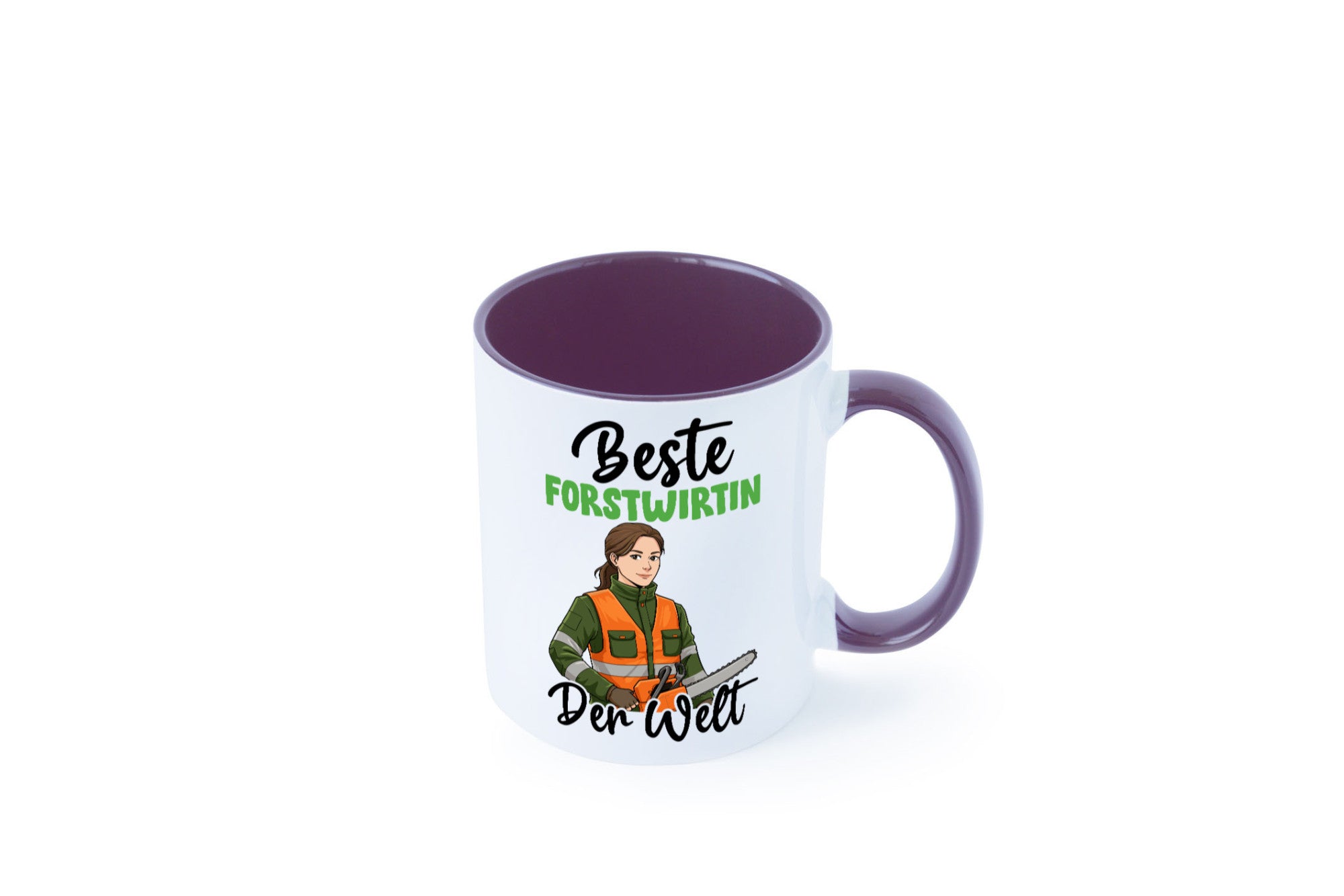 Beste Forstwirtin | Forst Wirtin v2 lustig Humor Geschenkidee Geschenk Tasse