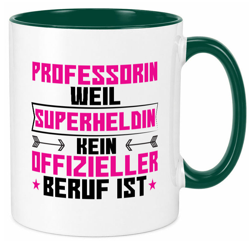 Superheldin Professorin | Uni Universität Geschenk Humor Geschenkidee lustiger