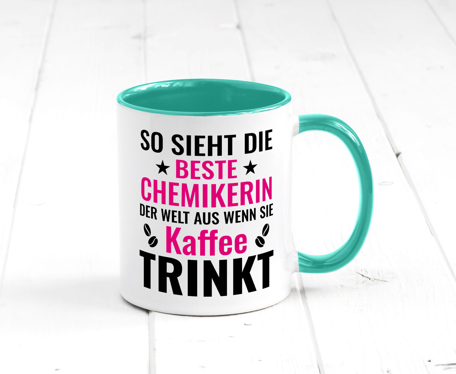 Kaffee trinkt: Chemikerin | Chemie Labor Geschenkidee Humor Tasse
