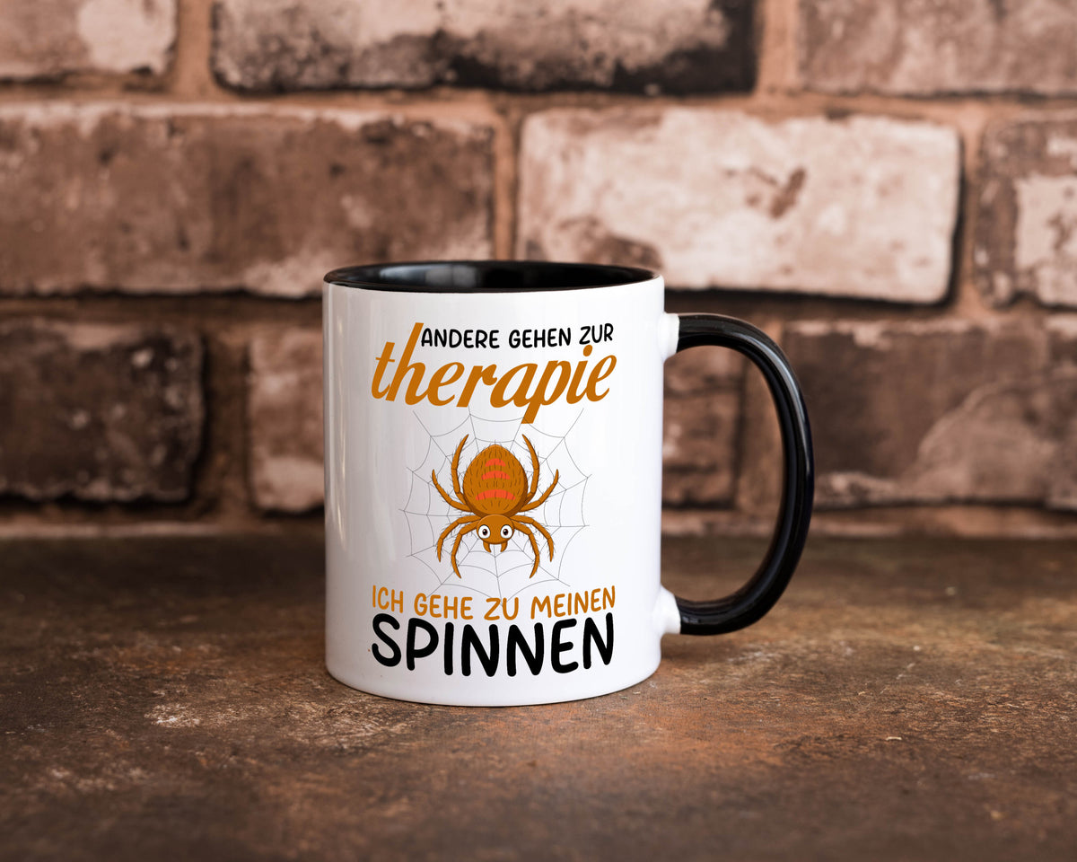 Ich gehe zu meinen Spinnen | Spinnenliebhaber lustiger Spruch Geschenk Humor Tasse