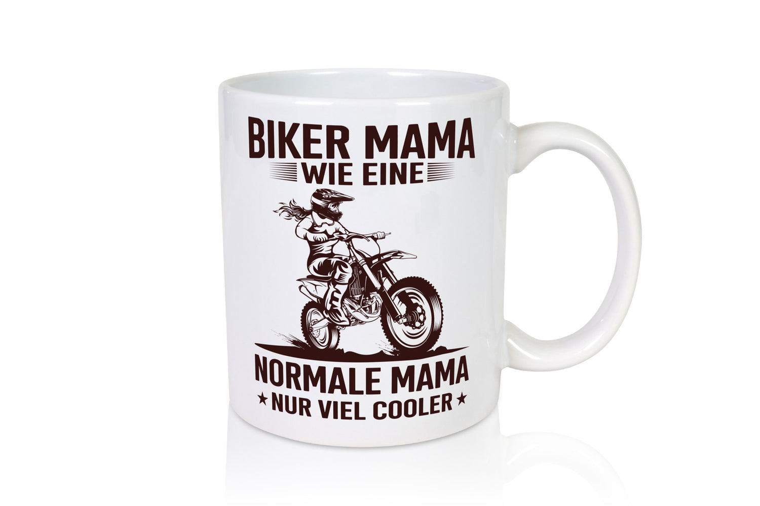 Biker Mama | wie eine Normale nur Cooler Motorad Humor Familie Geschenkidee