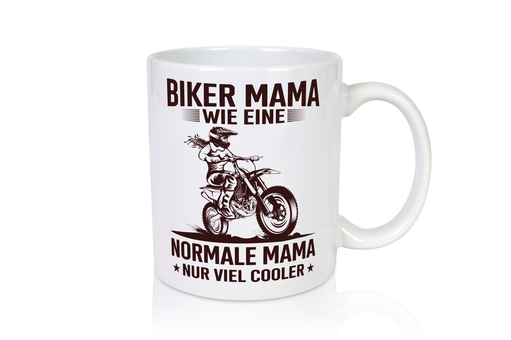 Biker Mama | wie eine Normale nur Cooler Motorad Humor Familie Geschenkidee