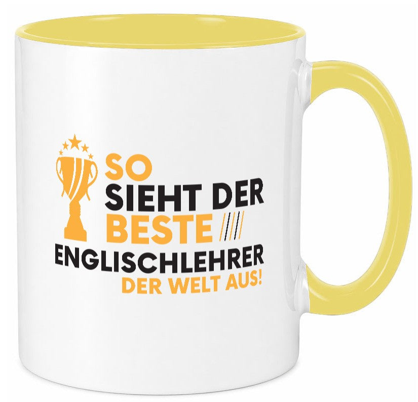 Der Weltbeste Englischlehrer | Schule Englisch Humor Geschenkidee Tasse