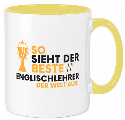 Der Weltbeste Englischlehrer | Schule Englisch Humor Geschenkidee Tasse