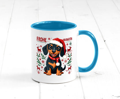 Frohe Waunachten | Ugly Christmas Weihnachtshund v2 Humor Tierliebhaber