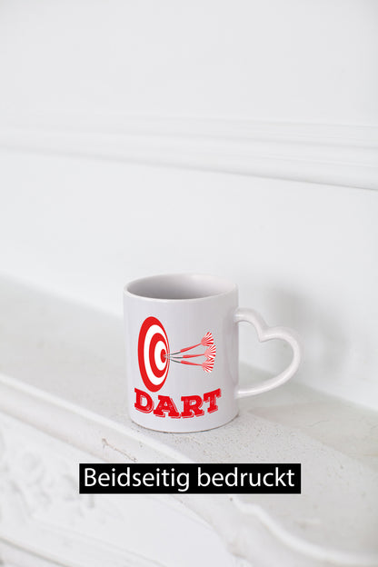 Dartspieler Tasse | Dart Hobby Motiv Spieler lustig Humor Geschenkidee Geschenk