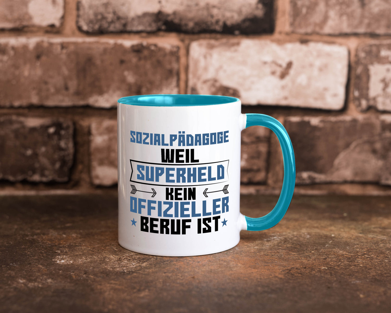 Superheld Sozialpädagoge | Pädagoge lustig Humor Geschenkidee Geschenk Tasse