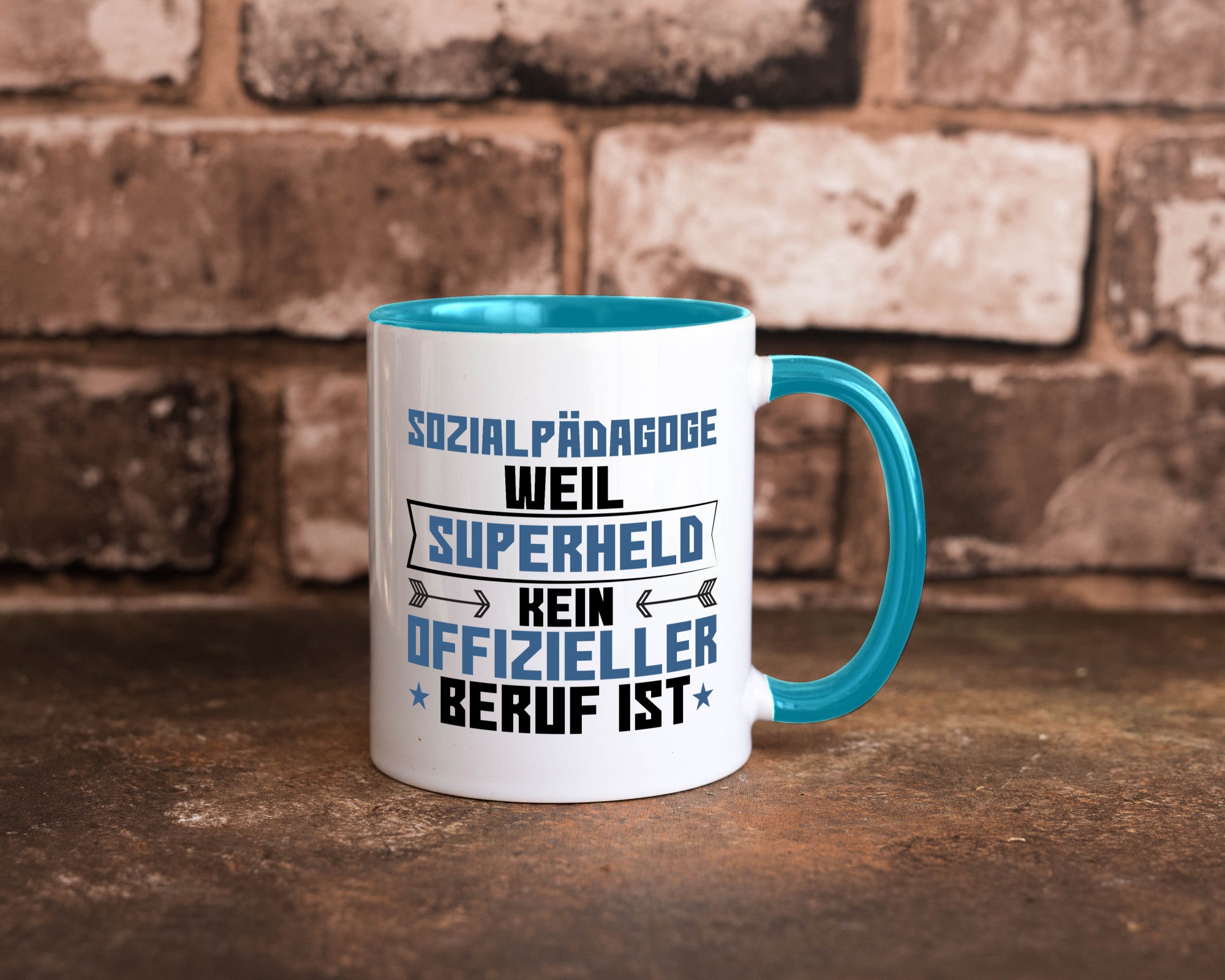 Superheld Sozialpädagoge | Pädagoge lustig Humor Geschenkidee Geschenk Tasse
