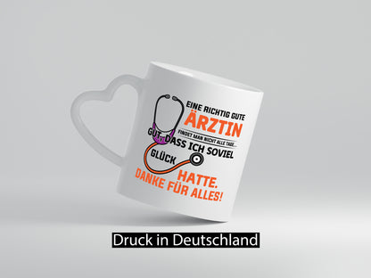 Vielen Dank für Ärztin | Arzt Tasse Danke Alles vl6 lustiger Spruch Geschenk