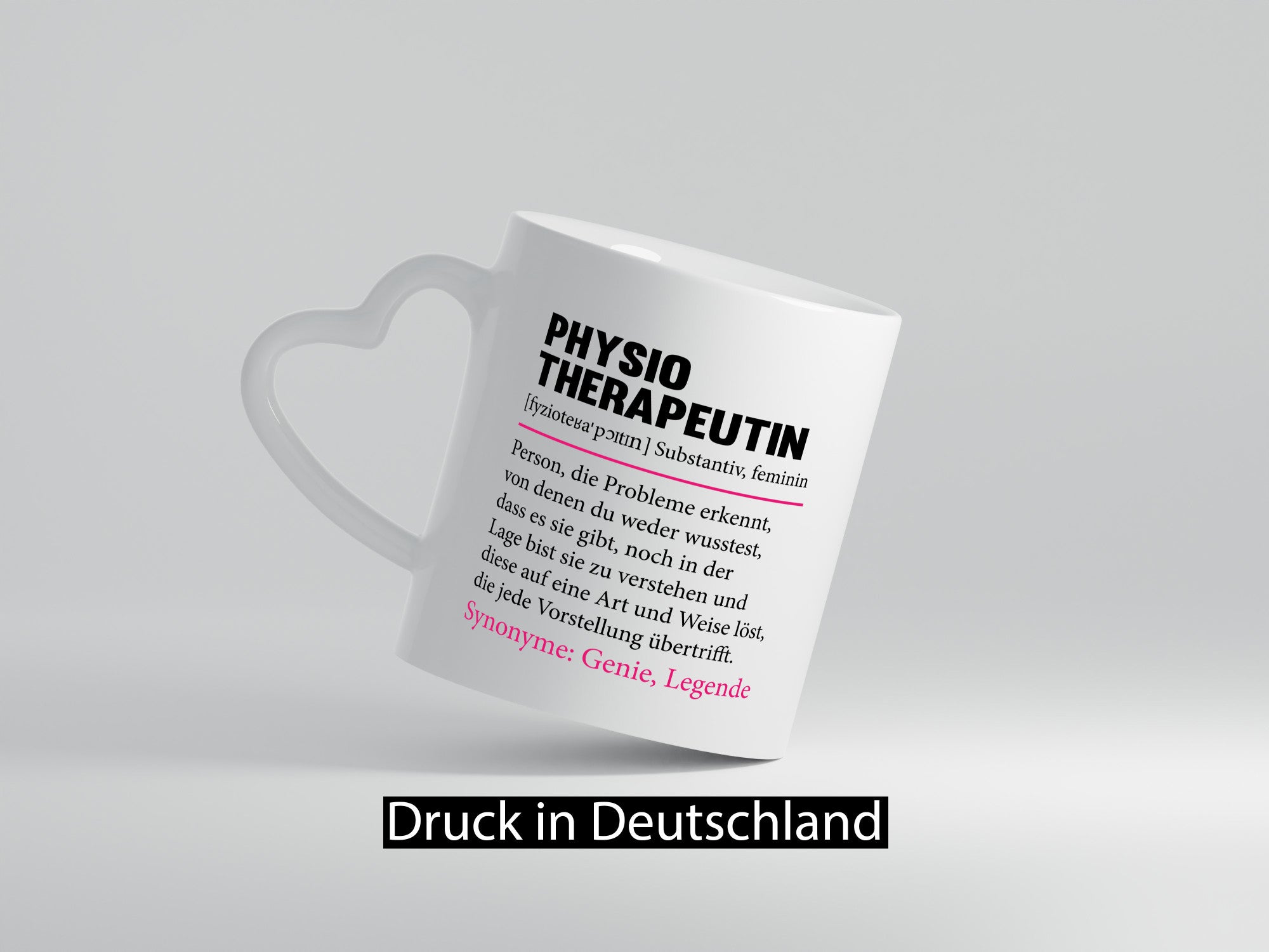 Physiotherapeutin | Beruf Spruch Geschenk Arbeit Kollegen Büro lustiger Tasse