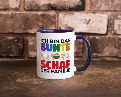 LGBTQ+ Tasse | Buntes Schaf Regenbogen Humor Geschenkidee
