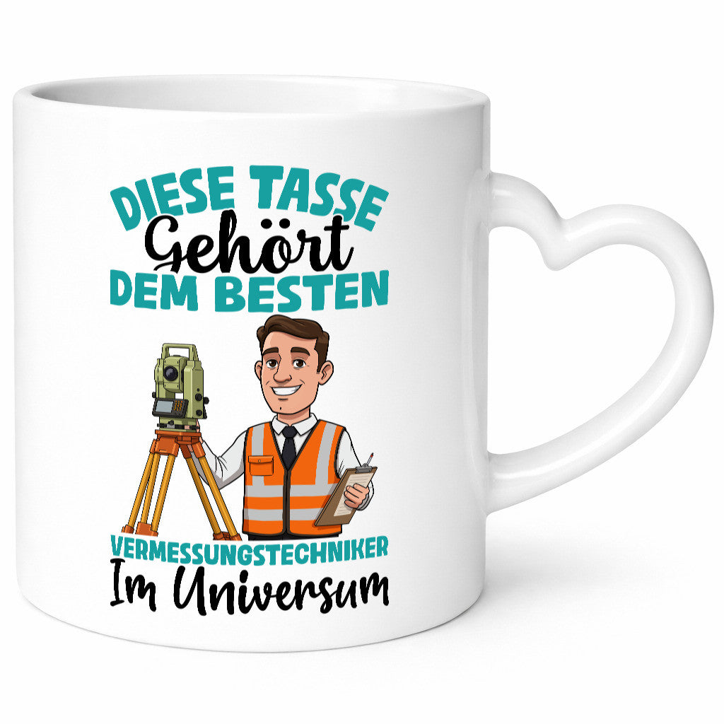 Im Universum: Vermessungstechniker | Techniker lustiger Spruch Geschenk Humor