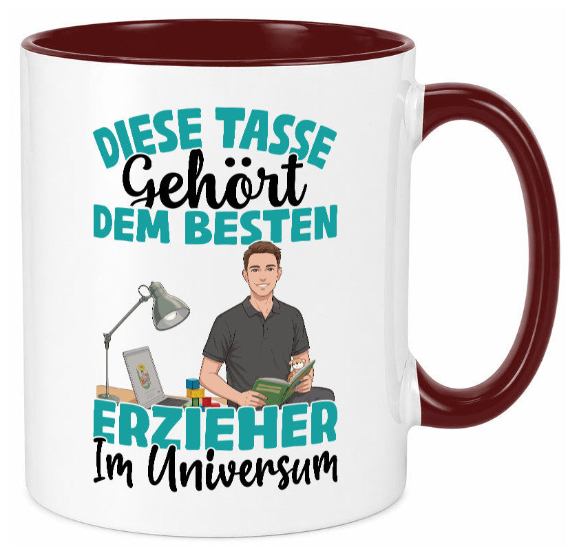 Im Universum: Erzieher | Pädagoge Schule lustig Humor Geschenkidee Geschenk