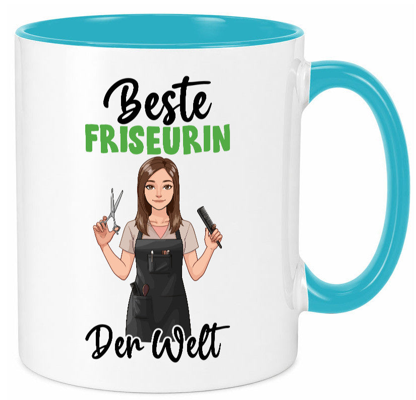 Beste Friseurin | Friseuse Frisuerin Geschenk Humor Geschenkidee lustiger