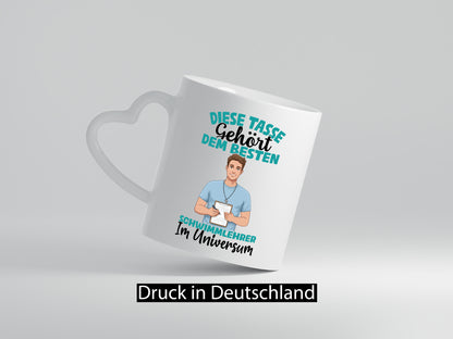 Im Universum: Schwimmlehrer | Lehrer schwimmen Geschenkidee Humor Tasse