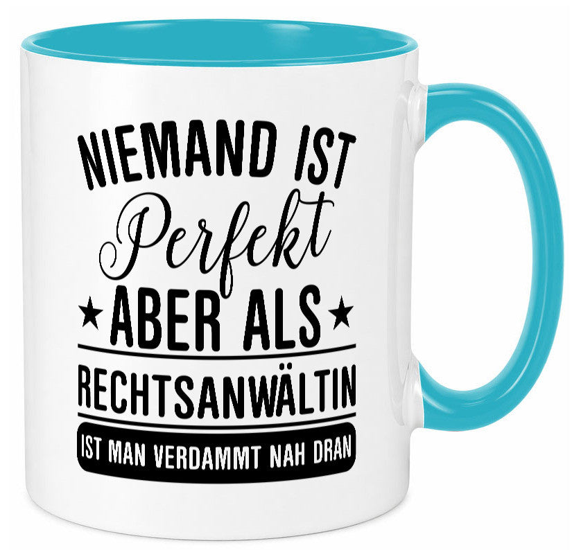 Verdammt nah dran: Rechtsanwältin | Jurstin Anwältin lustiger Spruch Geschenk