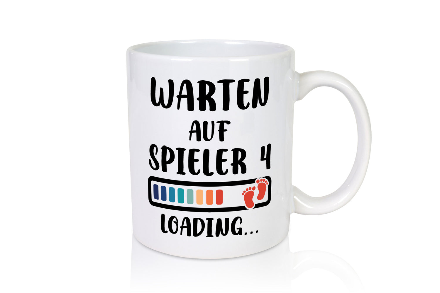 Warten auf Spieler 4 | Ankündigung Schwangerschaft lustig Humor Geschenkidee
