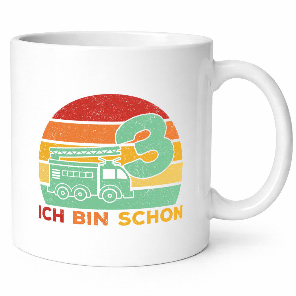 3. geburtstag | Feuerwehrauto 3 Jahre Feuerwehr Geschenk Geschenkidee lustiger