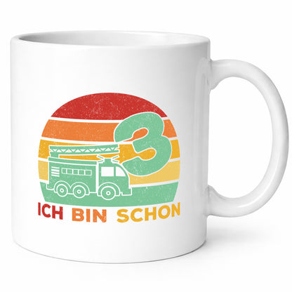 3. geburtstag | Feuerwehrauto 3 Jahre Feuerwehr Geschenk Geschenkidee lustiger