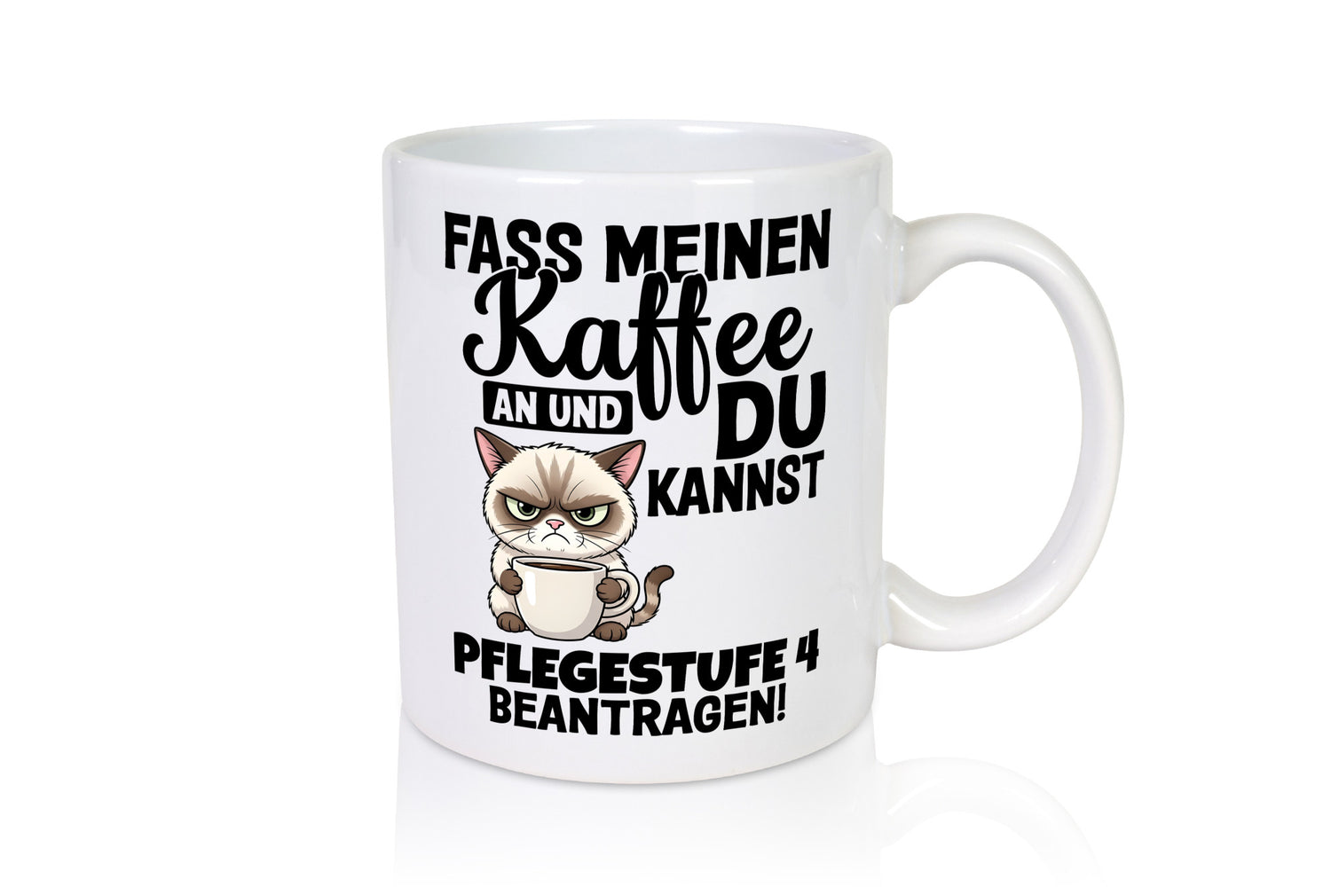 Fass meinen Kaffee an | Pflegestufe 4 Krankenschwester v3 Geschenkidee Humor