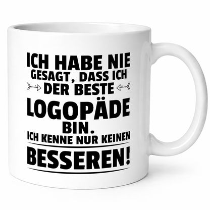Der Beste Logopäde | Sprachtherapie Geschenkidee Humor Tasse
