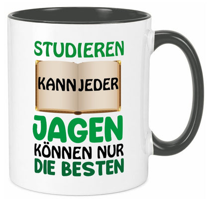 Nur die besten Jäger Humor Geschenkidee Tasse