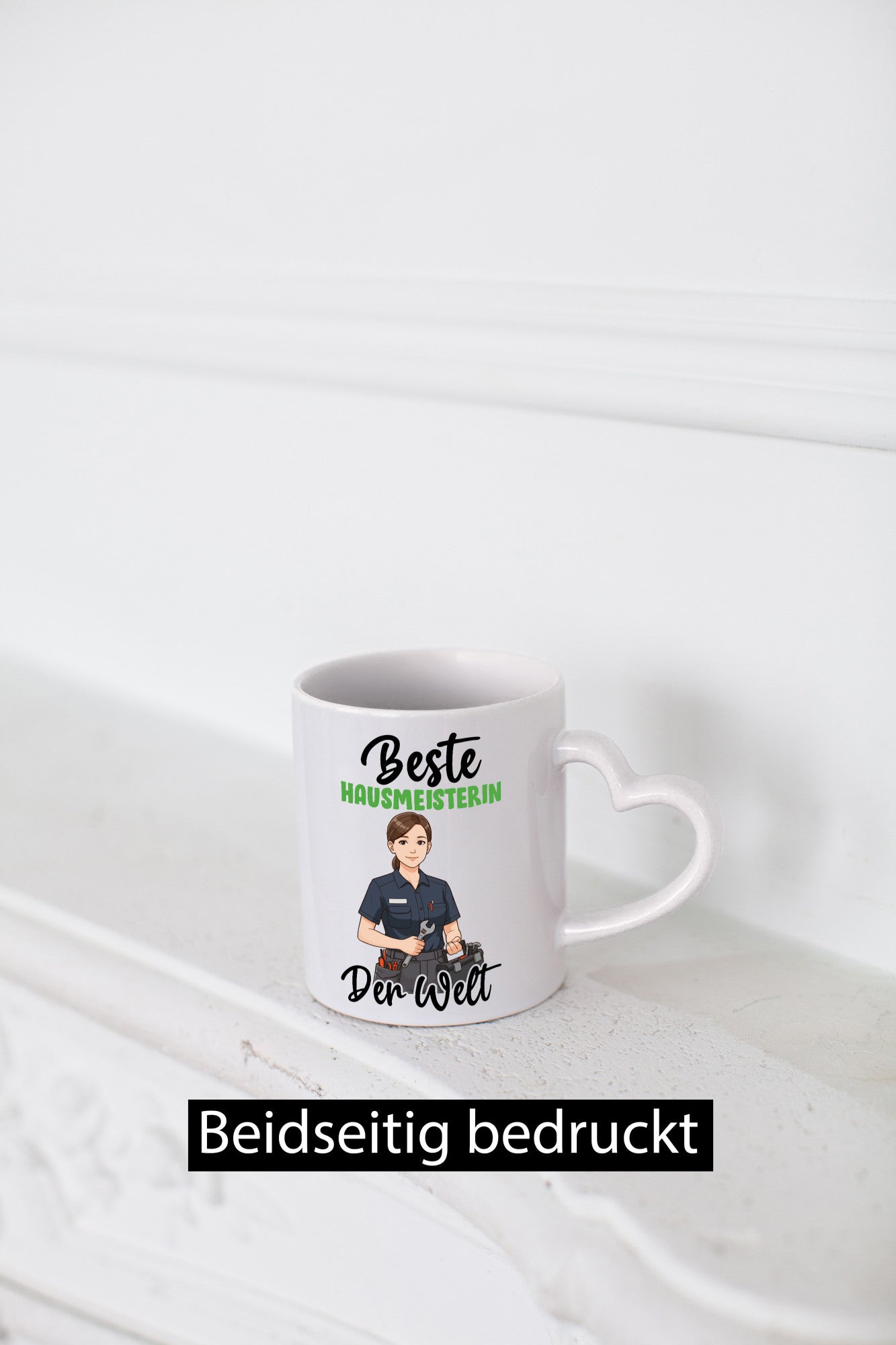 Beste Hausmeisterin | Hauswart v2 Humor Geschenkidee Tasse
