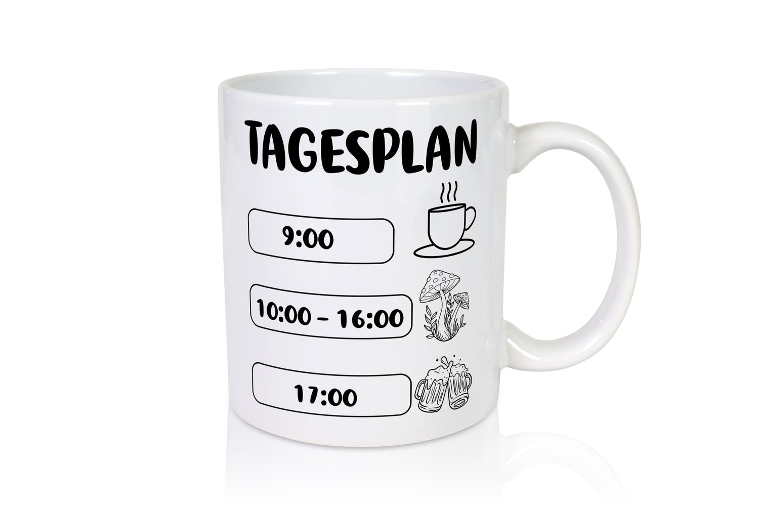 Tagesplan Pilzsammler | Pilze Wald v2 Geschenk Humor Geschenkidee lustiger