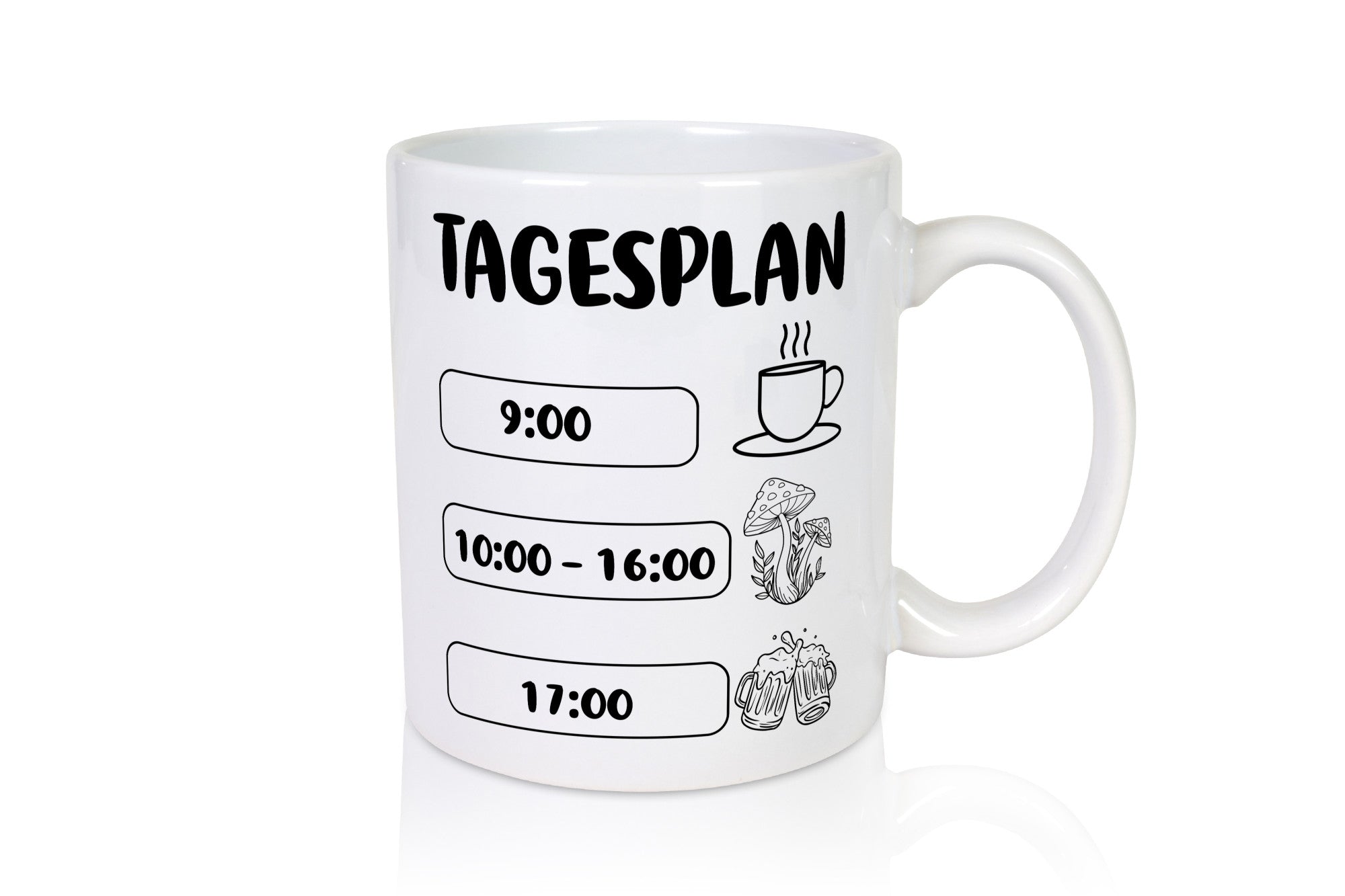 Tagesplan Pilzsammler | Pilze Wald v2 Geschenk Humor Geschenkidee lustiger