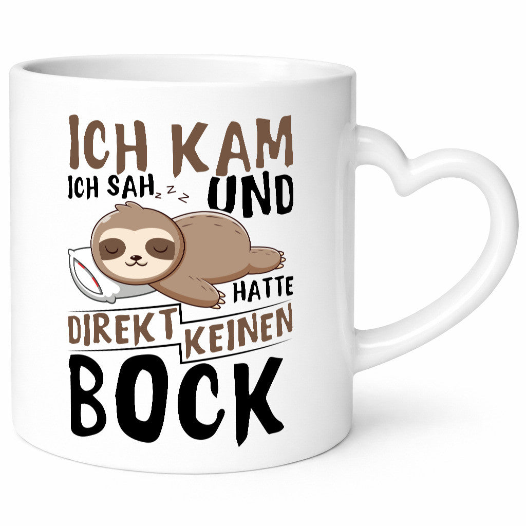 Ich hatte keinen Bock | Faultier Büro Arbeit Geschenk Kollegen lustiger Spruch