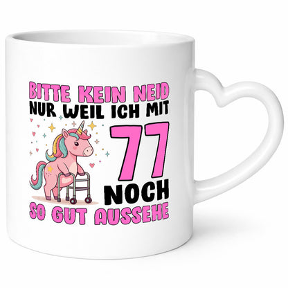 77. Geburtstag | 77 Jahre Mit noch so gut aussehen lustig Geschenkidee Geschenk